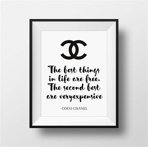 chanel catch phrase|free printable coco chanel quotes.